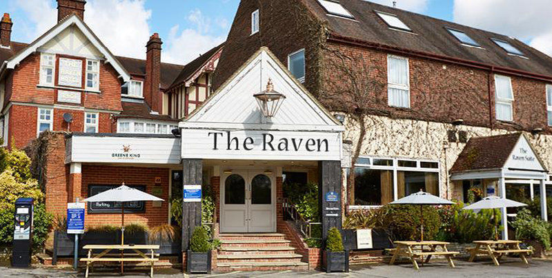 Raven Hotel By Greene King Inns 胡克 外观 照片